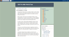 Desktop Screenshot of blog.cbsworldtour.com